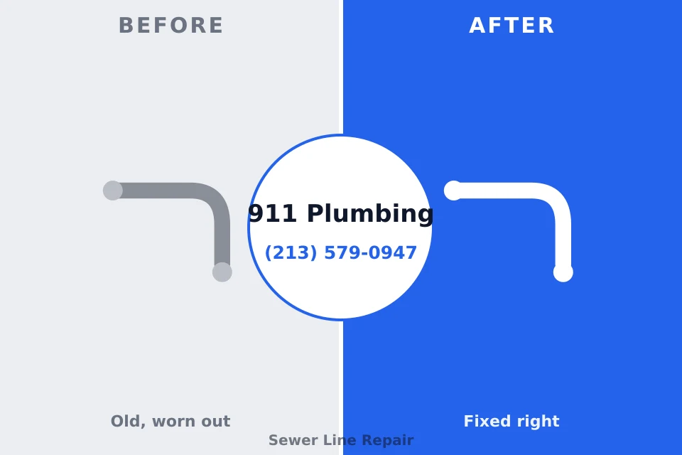 Before and after: plumbing company Clifton Forge, VA